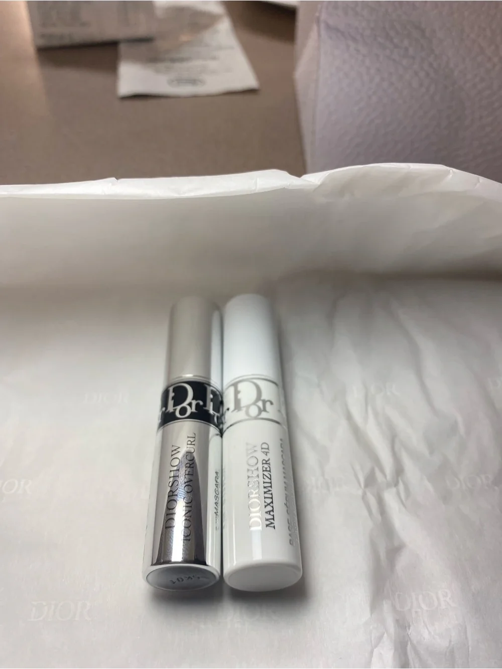 Dior Red Patent Makeup Pouch Set